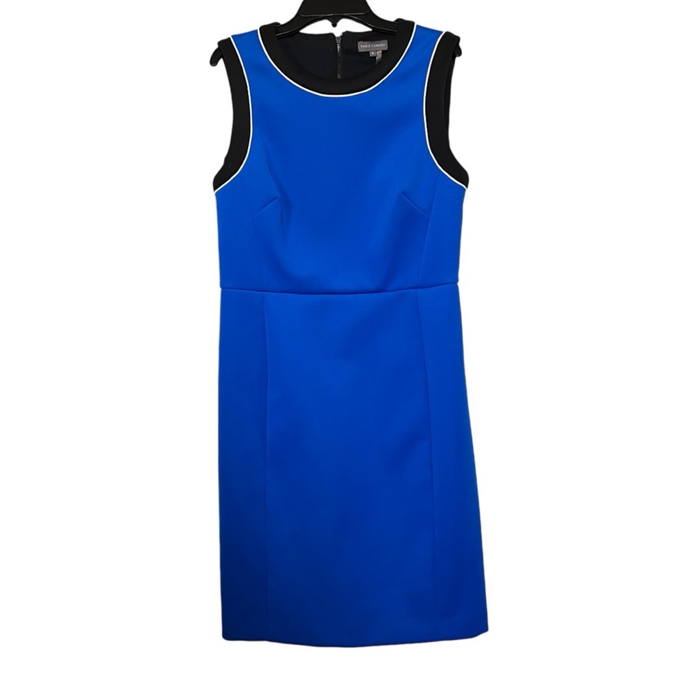 Vince Camuto Sleeveless Stretchy Dress Blue Size 6